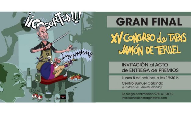 El Centro Buñuel Calanda acoge la final del Concurso de Tapas Jamón de Teruel, inspiradas en Luis Buñuel