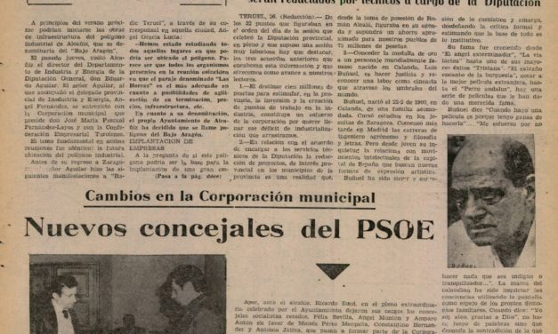 Hace 35 años la DPT otorgó la medalla de ORO de la provincia a Luis Buñuel